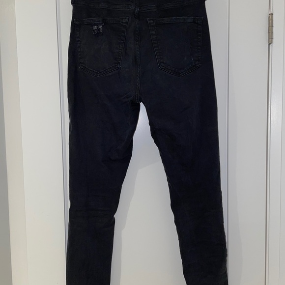Topshop Jamie Skinny Jeans - Black ripped - Picture 2 of 2